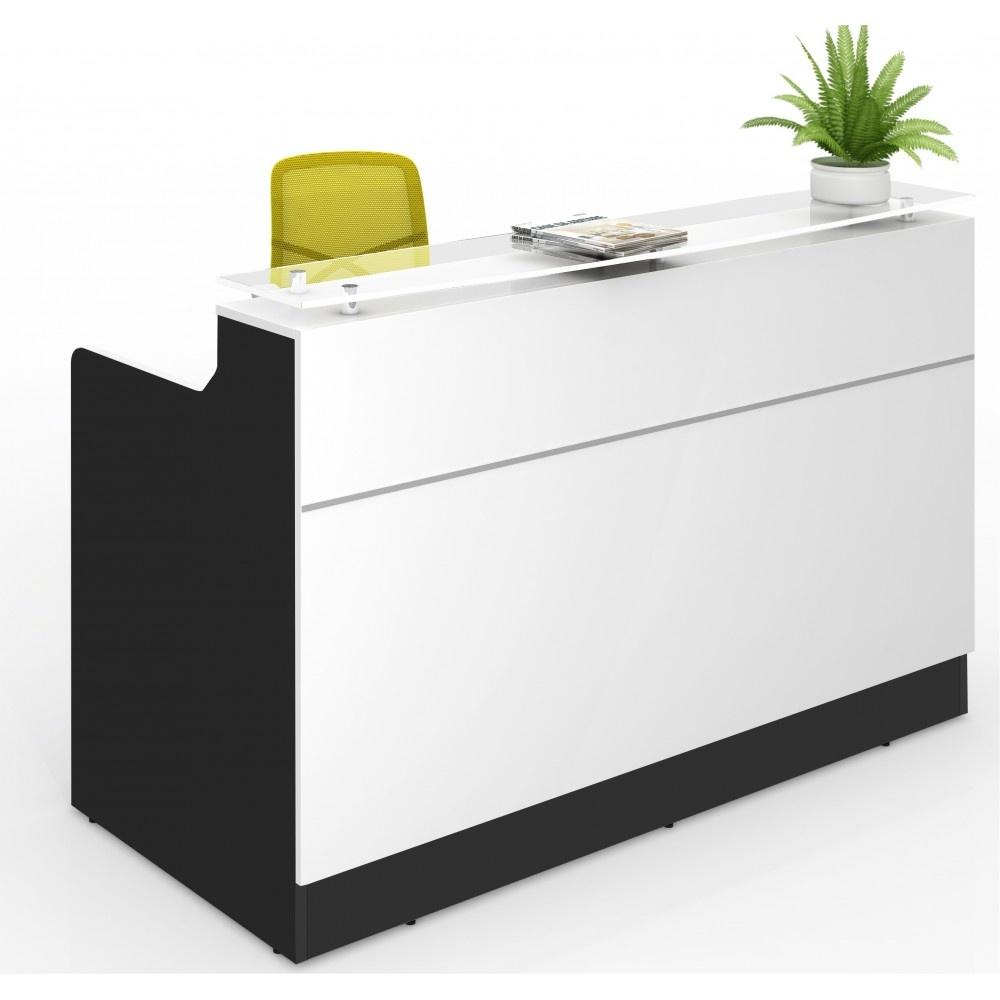 Charcoal Classic Reception Counter - Total Business Furniture