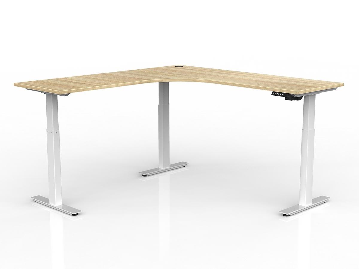 Agile Electric Sit To Stand 90 Degree Individual Desk - Image 3