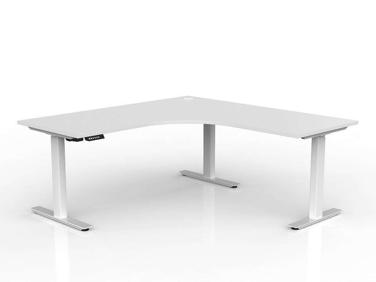 Agile Electric Sit To Stand 90 Degree Individual Desk