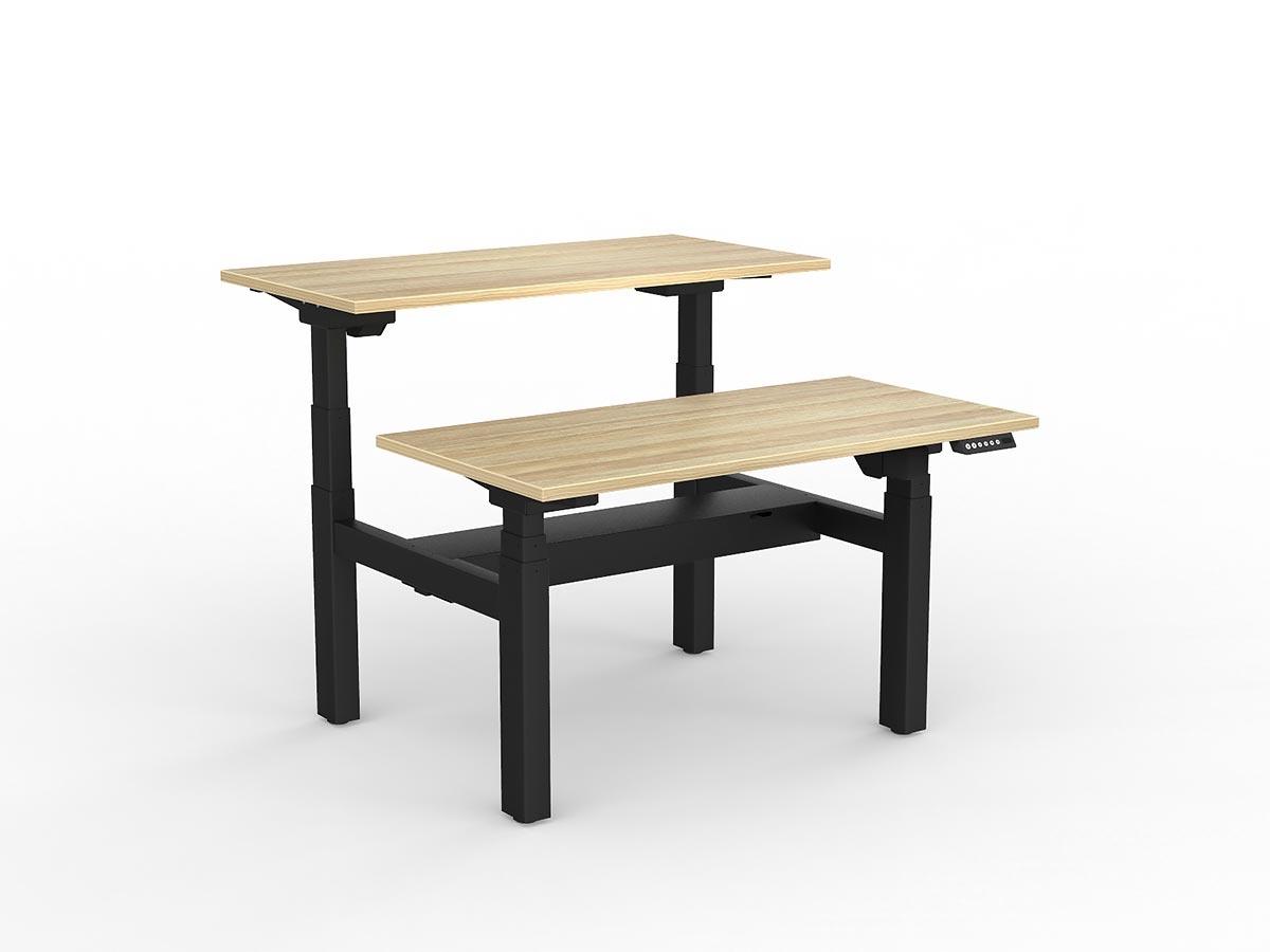 Agile Electric Sit To Stand Shared Desk Standard Worktop - Image 5
