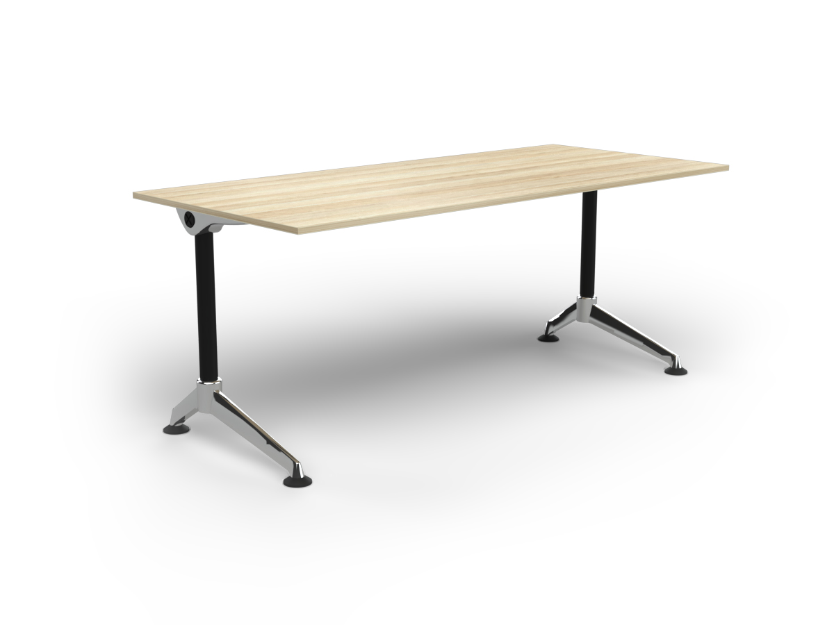 Single Sided Desk 1800 x 900- newoak top_shadow