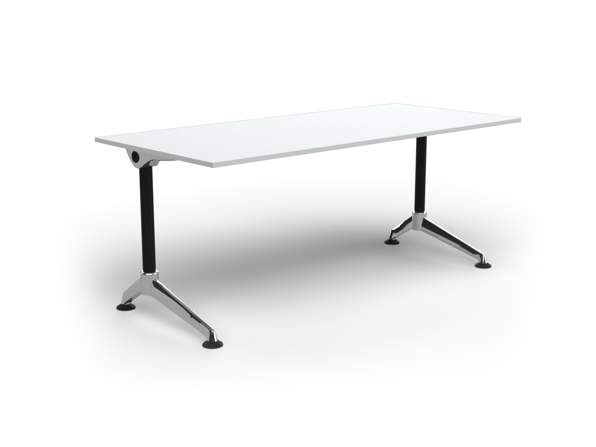 Single Sided Desk 1800 x 900- white top_shadow