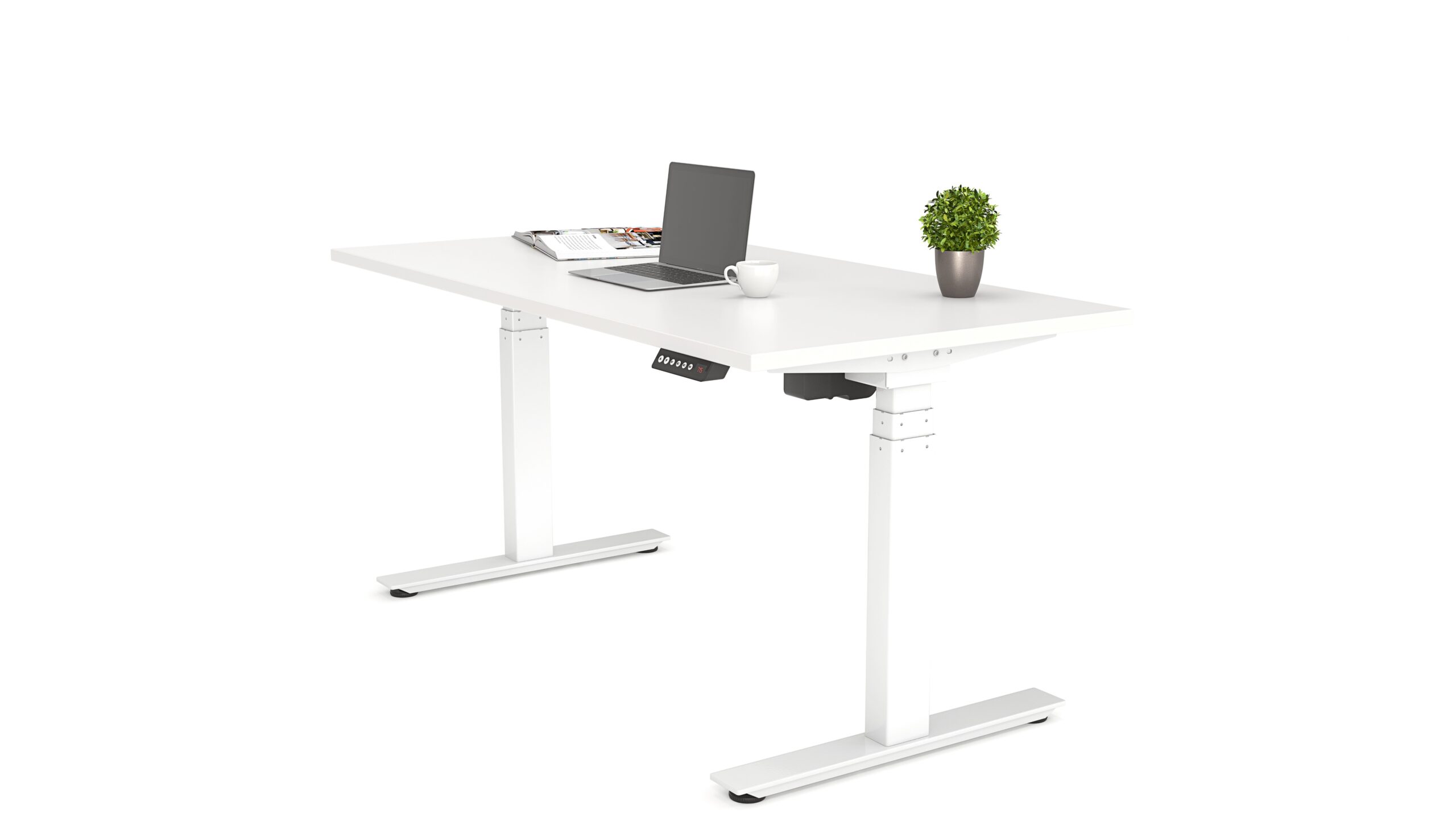 Agile Electric Sit To Stand Individual Desk Standard Worktop - Image 6